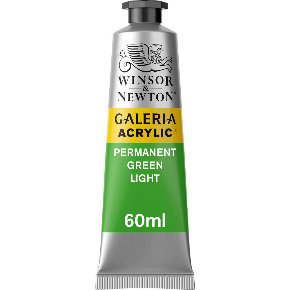 Galeria Acrylic 60ml Paint Permanent Green Light